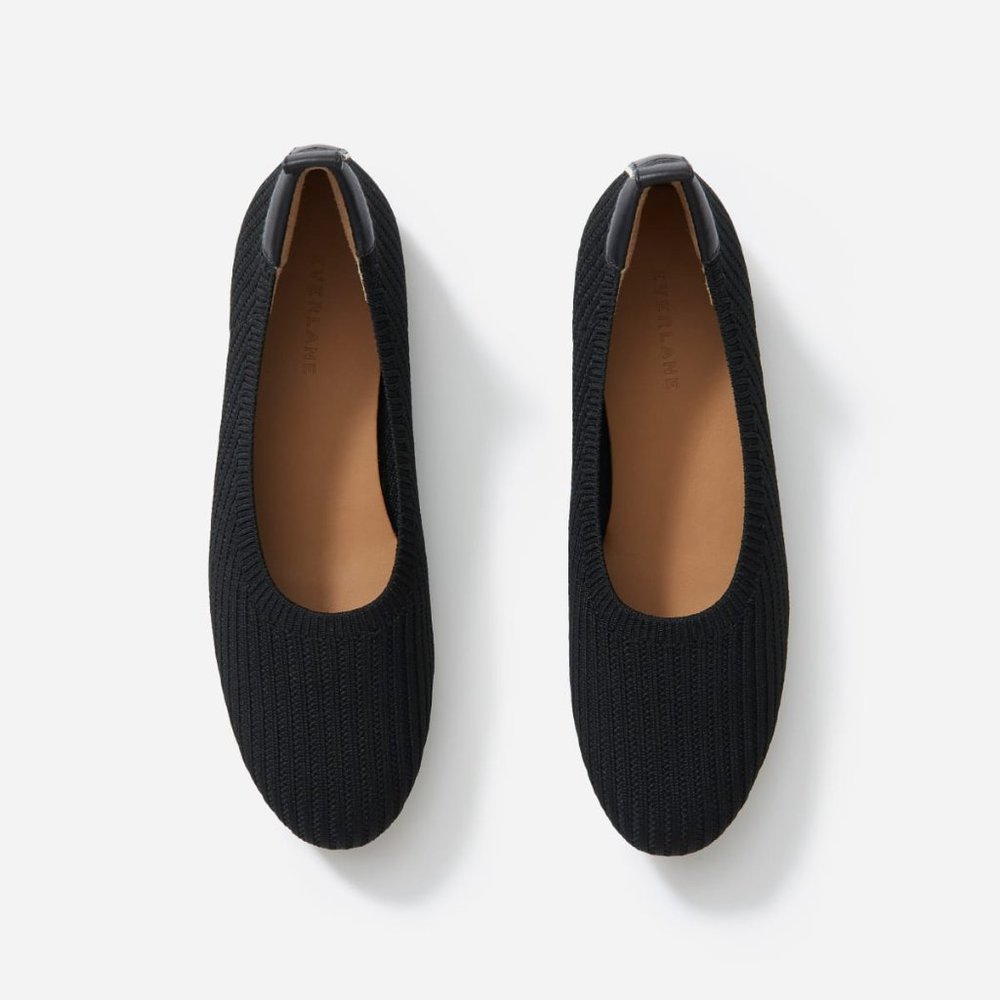 Everlane The Day Glove in ReKnit Black Size 9 SOLD OUT MSRP $98
